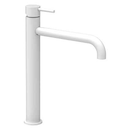 Μπαταρία νιπτήρος ψηλή New Tech white matt 12507